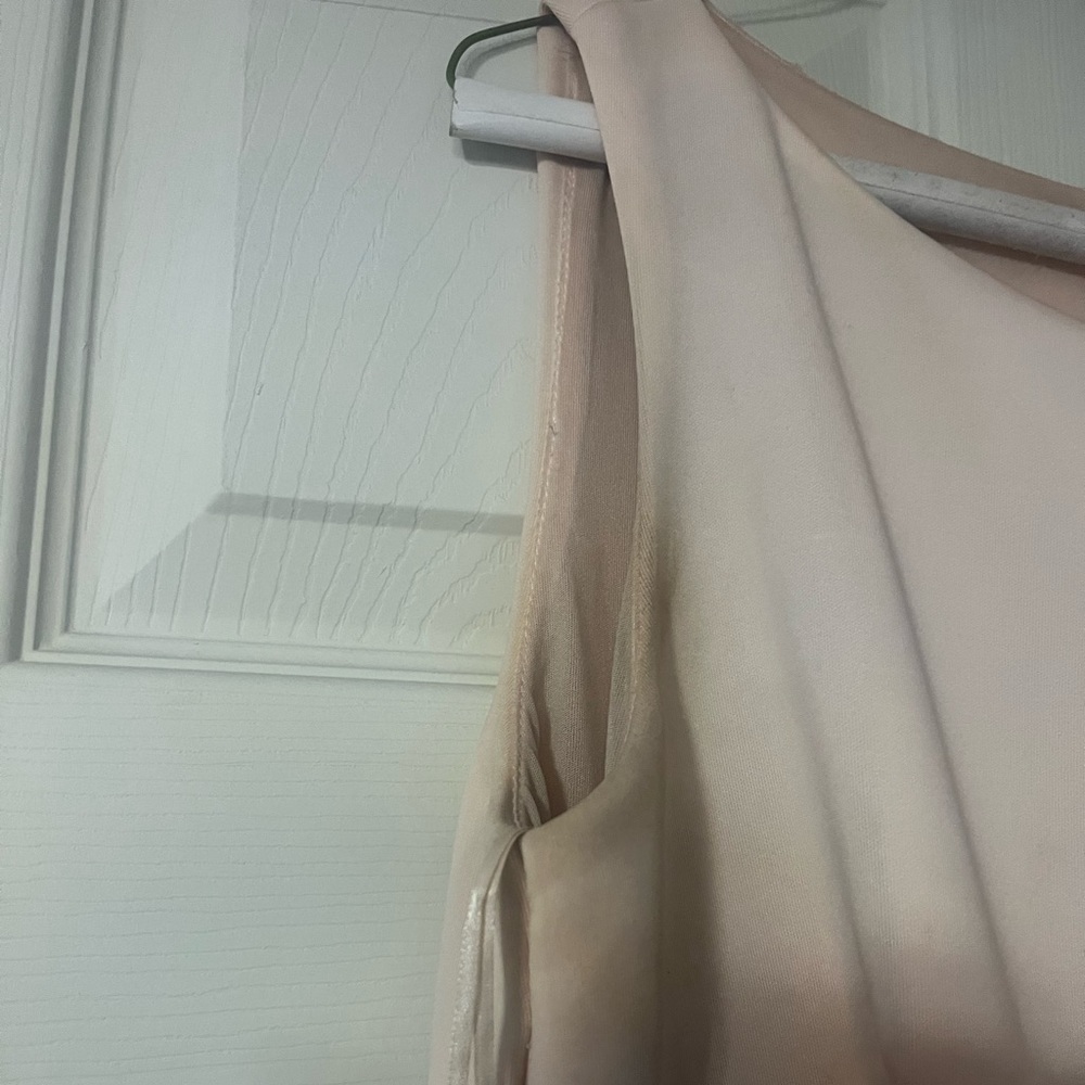 Taylor pink pleated dress Size 6 (S) - Picture 3 of 8